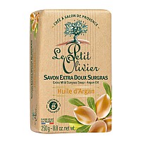 Le Petit Olivier Argan Oil Surgras Soap 8.8 Oz - Mild Clean