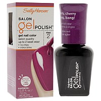 Sally Hansen Gel Polish Nail Lacquer, Cherry Bang, 0.14 Fl