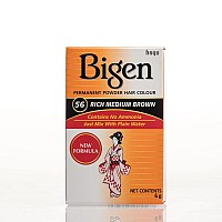 56 Rich Medium Brown Bigen Permanent Powder 6 Pack