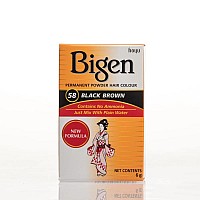 Bigen Powder Hair Color 58 Black Brown 021Oz 6 Pack