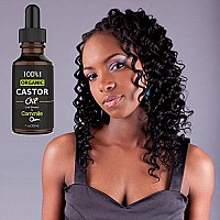 Organic Castor Oil - For Hair, Eyelashes, and Eyebrows Growth 1 oz 30ml