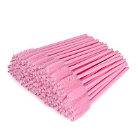 G2Plus 300Pcs Eyelash Brush Disposable Eyelash Mascara Brushes Wands Applicator Tools Makeup Brush Kits Eyelash Spoolies Eyela