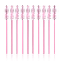 G2Plus 300Pcs Eyelash Brush Disposable Eyelash Mascara Brushes Wands Applicator Tools Makeup Brush Kits Eyelash Spoolies Eyela