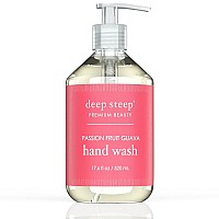 Deep Steep Argan Oil Liquid Hand Wash Passion Fruit Guava 176 Fluid Ounce