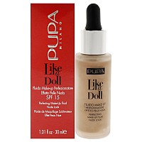 PUPA Milano Like A Doll Make-Up Fluid, Sand 30ml