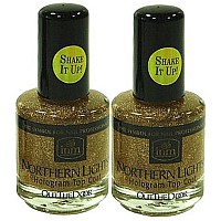 Inm Northern Lights Hologram Top Coats Inm Northern Lights Hologram Top Coat Gold 2X