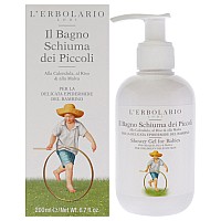 L'Erbolario Baby Shower Gel, 6.7 Oz, Cranberry