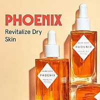 HERBIVORE Phoenix Rosehip Anti Aging Face Oil - Moisturizing Oils with CoQ10, Concentrated Antioxidants & Vitamin E, Replenish & Renew Dry Skin, Vegan, 50mL / 1.7 oz