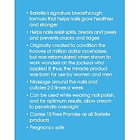 Barielle Nail Strengthener Cream 1 Ounce Pack Of 2 Helps Improve Nail Growth For Healthier And Stronger Nails Prevents Split