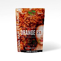 1 Pack Of Red/Orange Henna Hair & Beard Color/Dye 100 Grams - Natural Hair Color, Plant-based Hair Dye - The Henna Guys