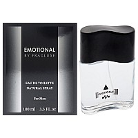 Fragluxe Emotional for Men EDT Spray, 3.3 Fl Oz