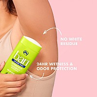 Ban Powder Fresh 24Hour Invisible Antiperspirant 26Oz Solid Deodorant Underarm Wetness Protection With Odorfighting Ingred