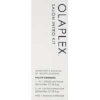 OLAPLEX by Olaplex Salon Intro Kit ((1) 17.75 oz. OLAPLEX N1 BOND MULTIPLIER, (2) 17.75 oz. OLAPLEX N2 BOND PERFECTOR)(D0102HHIX2X.)