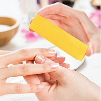 Forpro Professional Collection Ultra Gold Buffing Block 240 Grit Foursided Manicure Pedicure Nail Buffer 375 L X 1 W X