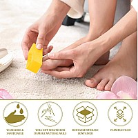 Forpro Professional Collection Ultra Gold Buffing Block 240 Grit Foursided Manicure Pedicure Nail Buffer 375 L X 1 W X