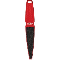 Forpro Professional Collection Pedicure Paddle Foot File Doublesided For Heels Disposable Sanitizable 80180 Grit Red Pa