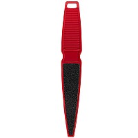 Forpro Professional Collection Pedicure Paddle Foot File Doublesided For Heels Disposable Sanitizable 80180 Grit Red Pa