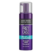 John Frieda Frizz Ease Dream Air-Dry Waves Style Foam 5 Ounce (145ml) (2 Pack)