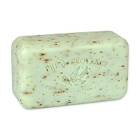 Pre de Provence Artisanal Soap Bar, Natural French Skincare, Enriched with Organic Shea Butter, Quad Milled for Rich, Smooth & Moisturizing Lather, Rosemary Mint, 5.3 Ounce