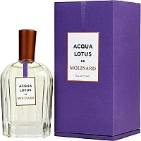 Acqua Lotus by Molinard, 3 oz eau De Parfum Spray for Women