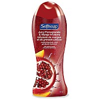 Softsoap Body Wash Juicy Pomegranate And Mango Infusions 18 Fl Ozpack Of 2