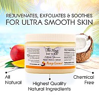 The Keys Salt Scrub Premium Exfoliating Sea Salt Body Skin Scrubs Made With Pure Florida Sea Salt And Organic Coconut Oil Wo