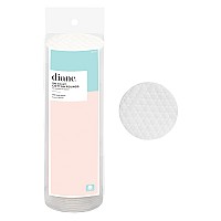 Diane Multilayer Cotton Rounds 100 Count 100 Pure Cotton Premium Hypoallergenic Biodegradable Strong And Durable Makeup