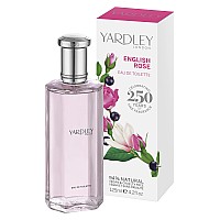 Yardley English Rose Eau de Toilette Spray 4.2 Fl Oz