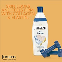 Jergens Skin Firming Body Lotion For Dry To Extra Dry Skin Skin Tightening Cream With Collagen And Elastin Hydralucence Blend