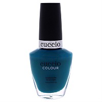 Cuccio Colour Nail Polish, Muscle Beach - Blue, 0.43 oz