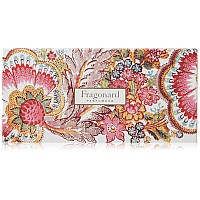 Fragonard - Fragonard Flower Gift Box of 4 Assorted Scented Soaps - pink, white, yellow, and purple