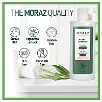 Moraz Herbal Shampoo for Oily Hair - 17 oz Anti-Frizz