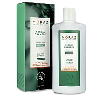 Moraz Herbal Shampoo for Dry Hair - 17 oz Anti-Frizz Nourish