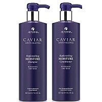 Alterna Caviar Anti-Aging Replenishing Moisture Shampoo/ Conditioner, 16.5 fl. Oz (Pack of 2)