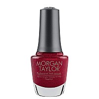 Morgan Taylor Nail Lacquer Best Dressed Red Nail Polish Finger Nail Polish Long Lasting Nail Polish Metallic Red Nail Lacqu