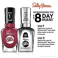 Sally Hansen Miracle Gel Flash-ionista Blue Nail Polish 0.5 Fl Oz