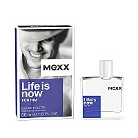 Mexx Life Is Now for Him Eau de Toilette 17oz (50ml) Spray