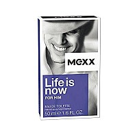 Mexx Life Is Now for Him Eau de Toilette 17oz (50ml) Spray