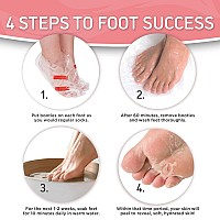 Soft Touch Foot Peel Mask Pack Of 2 Feet Peeling Masks For Dry Cracked Heels Calluses Exfoliating Foot Mask Peel For Baby