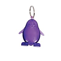 Del Sol Color-Changing Penguin Key Chain - 2.5 Inch Accessory