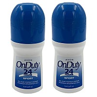 Avon On Duty 24 Hours Rollonantiperspirant Deodorant Pack Of 2 Bonus Size