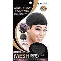 (12 Pack) Qfitt - Mesh Dome Style Wig Cap #5011