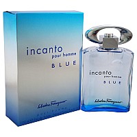 Salvatore Ferragamo Incanto Blue Eau De Toilette 3.4 Fl