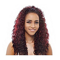 Janet Collection Synthetic Hair Half Wig New Easy Quick Agatha Fs1Bburg