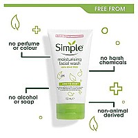 Simple Moisturizing Facial Wash 5 Ounce Pack Of 3