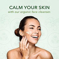 Nourish Organic Moisturizing Face Cleanser For All Skin Types Watercress Cucumber Face Wash Fragrancefree 6 Oz Pack Of 2