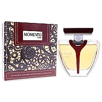 Armaf Momento Lace Women Eau de Parfum Spray, 3.4 Fl