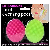 St Inc Lil Scrubbies Facial Cleansing Brush And Deep Pore Cleanser For All Skin Types Pinklime 2 Count Pack Of 1