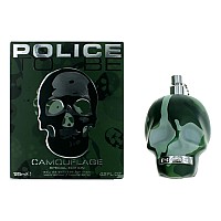 POLICE Camouflage Eau De Toilette Spray for Men, 4.2 Fl