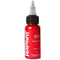 Radiant Colors Tattoo Ink Professional Tattooing Inks Fluid Vegan Pigments 1 Oz One Ounce Cherry